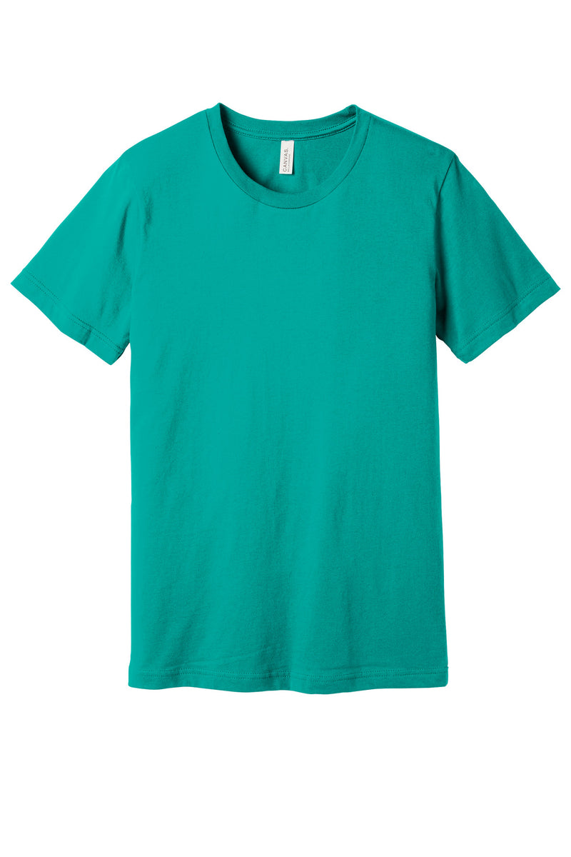 BELLA+CANVAS  Unisex Jersey Short Sleeve Tee - Teal
