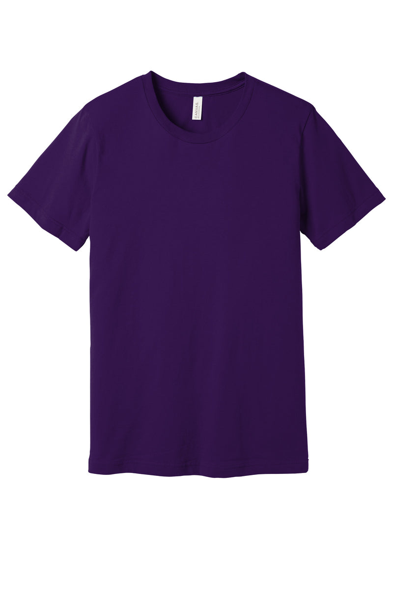 BELLA+CANVAS  Unisex Jersey Short Sleeve Tee - Team Purple