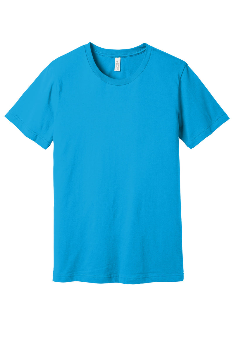 BELLA+CANVAS  Unisex Jersey Short Sleeve Tee - Turquoise