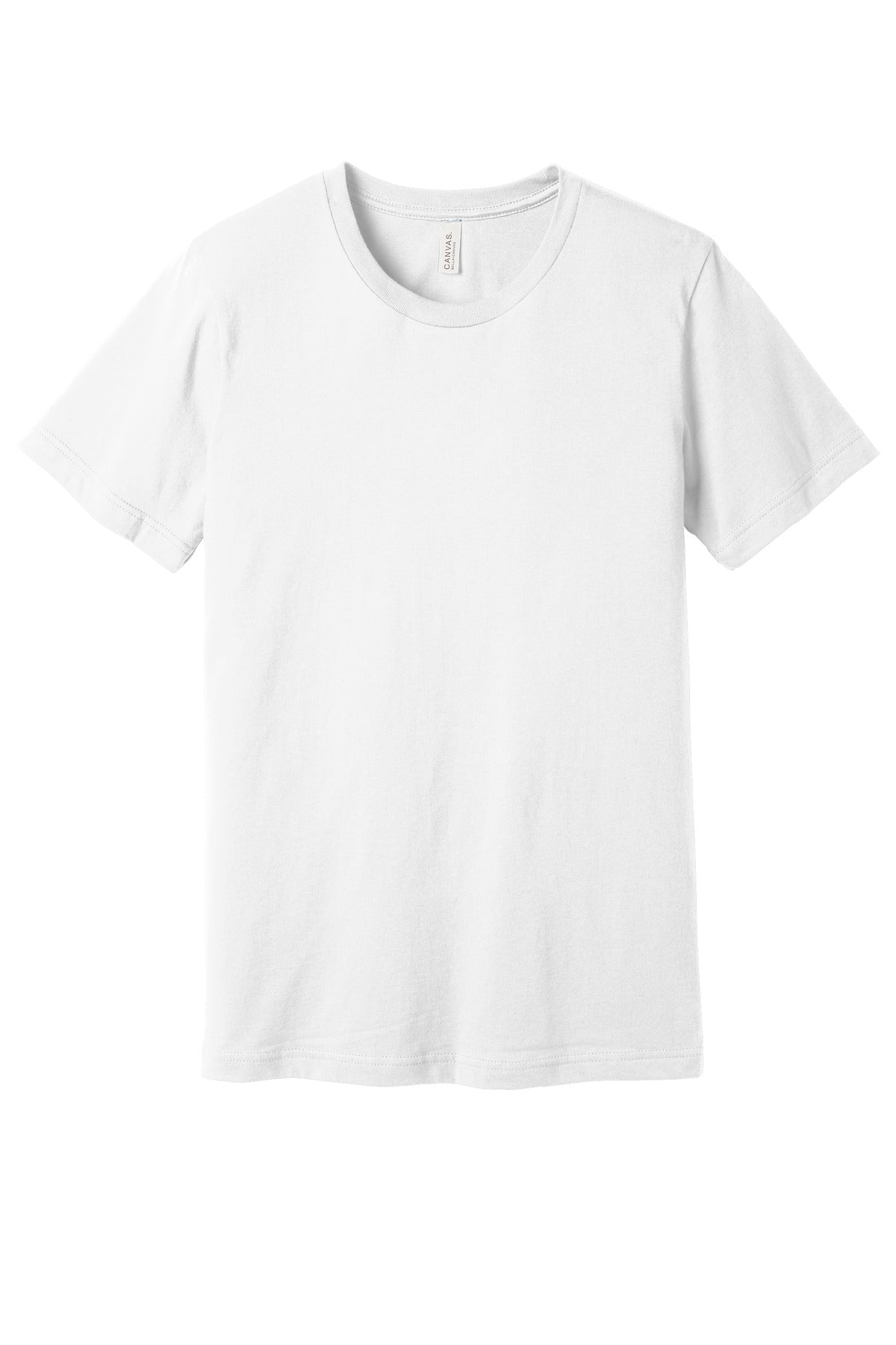 BELLA+CANVAS  Unisex Jersey Short Sleeve Tee - White