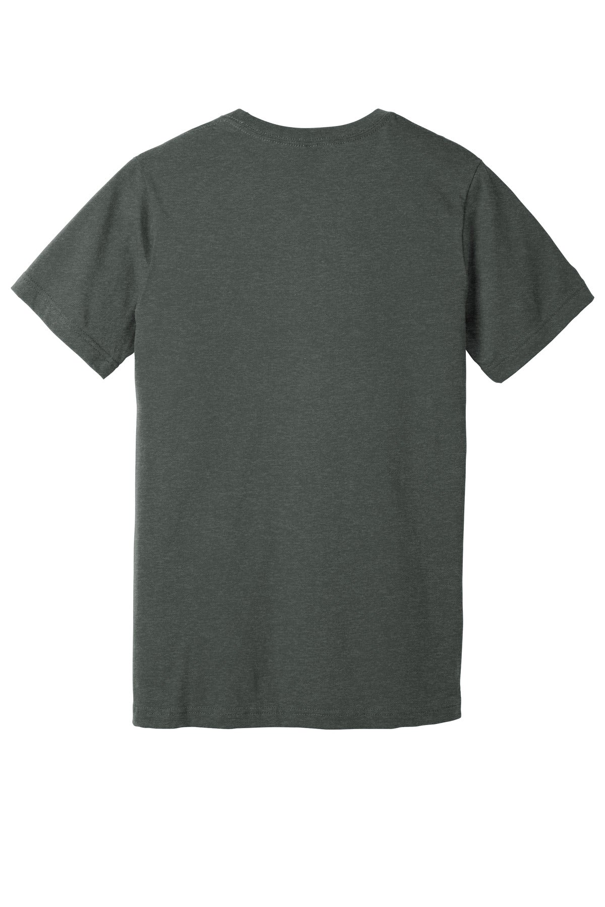 BELLA+CANVAS Unisex Heather CVC V-Neck Tee - Deep Heather
