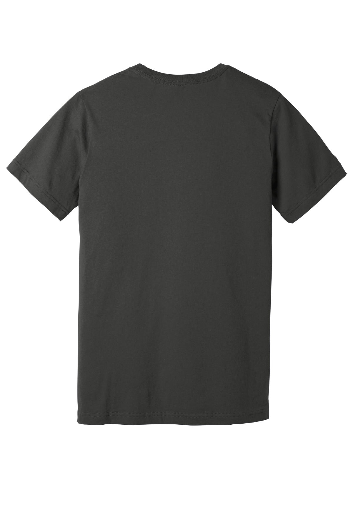 BELLA+CANVAS  Unisex Jersey Short Sleeve V-Neck Tee - Asphalt