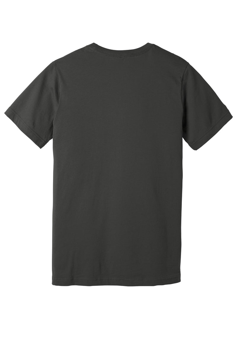 BELLA+CANVAS  Unisex Jersey Short Sleeve V-Neck Tee - Asphalt