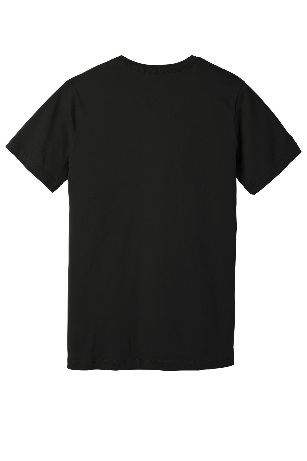 BELLA+CANVAS  Unisex Jersey Short Sleeve V-Neck Tee - Black