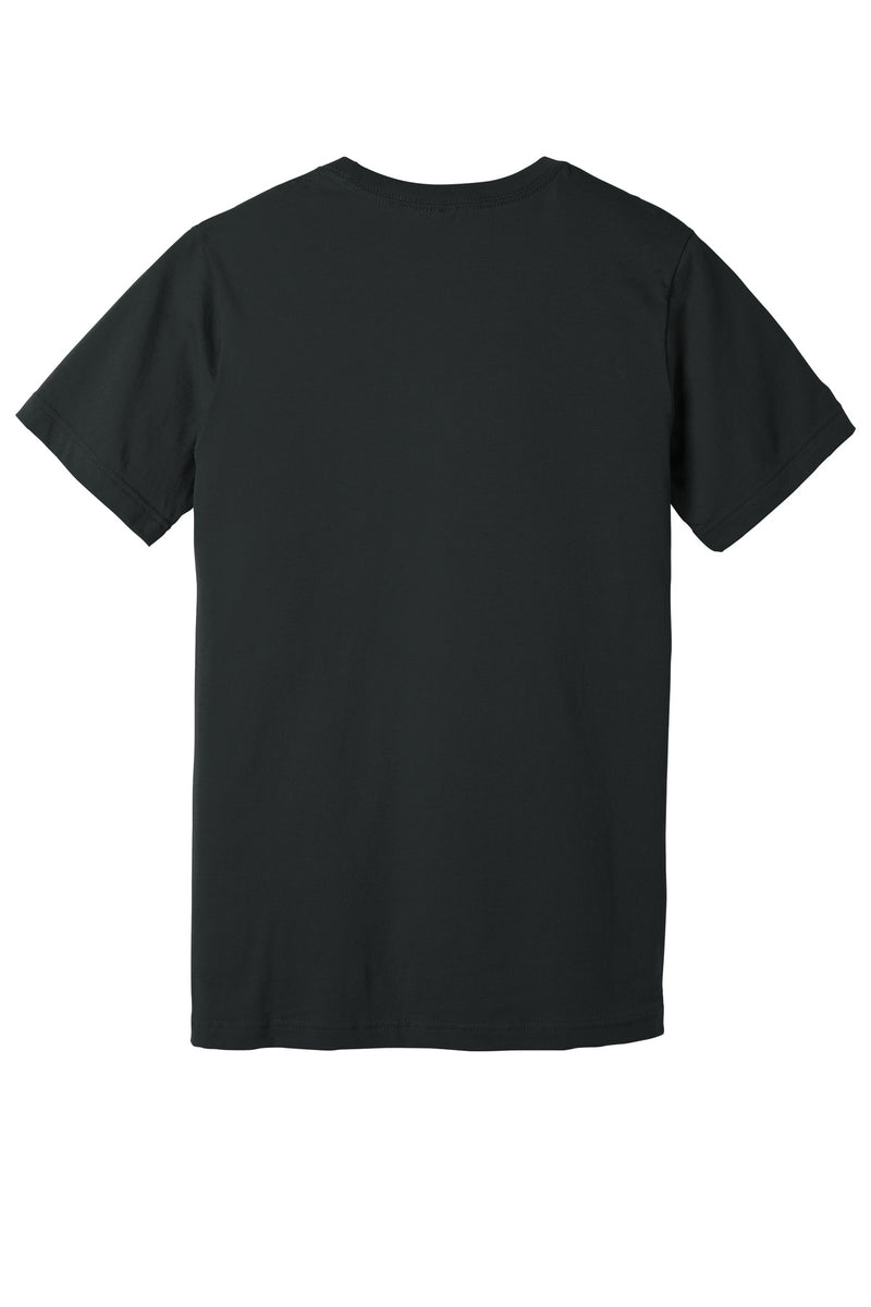 BELLA+CANVAS  Unisex Jersey Short Sleeve V-Neck Tee - Dark Grey