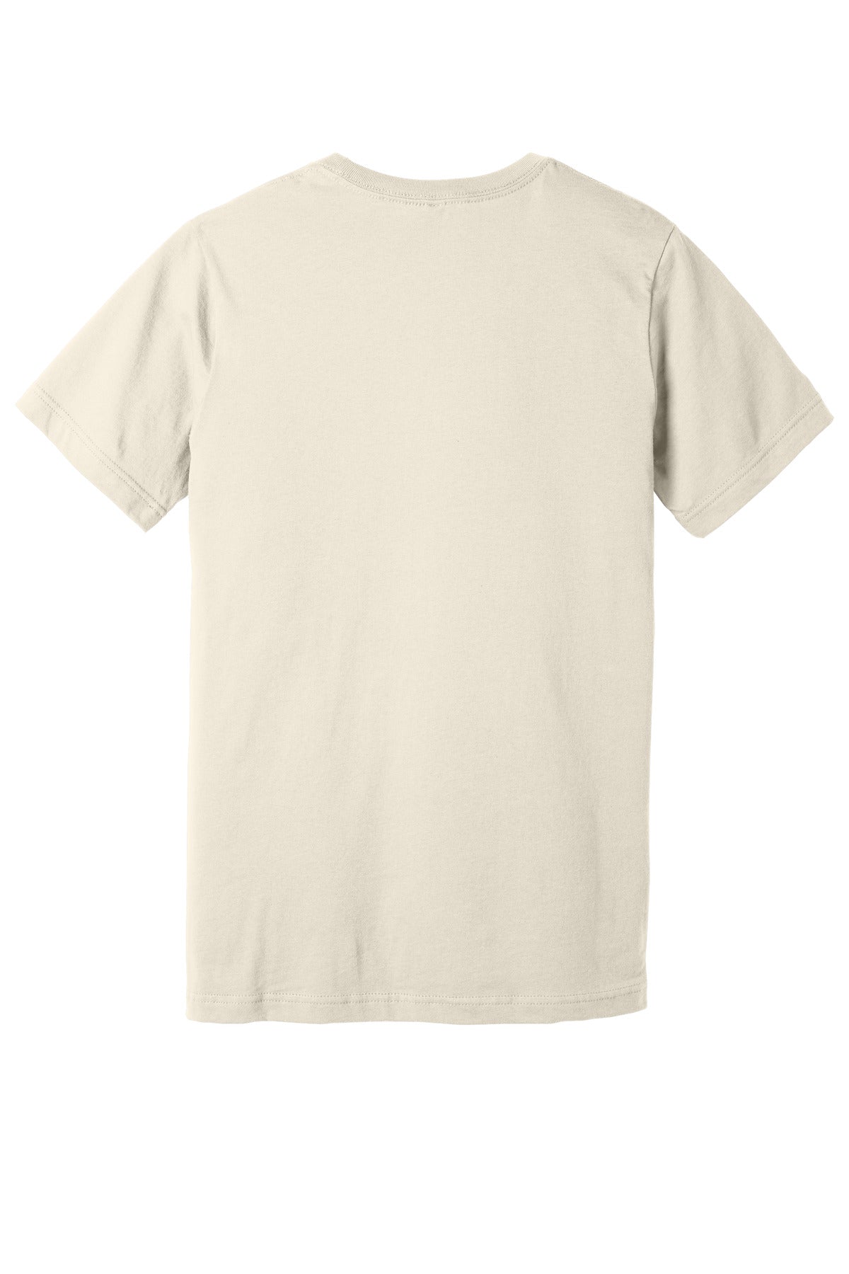 BELLA+CANVAS  Unisex Jersey Short Sleeve V-Neck Tee - Natural