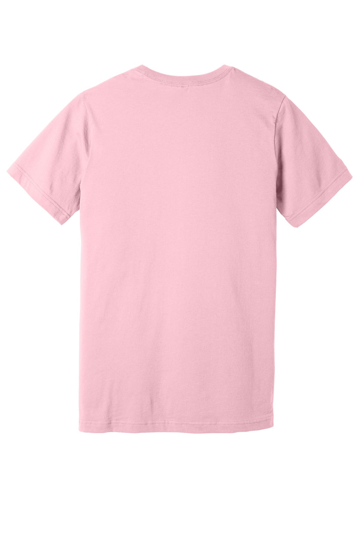BELLA+CANVAS  Unisex Jersey Short Sleeve V-Neck Tee - Pink