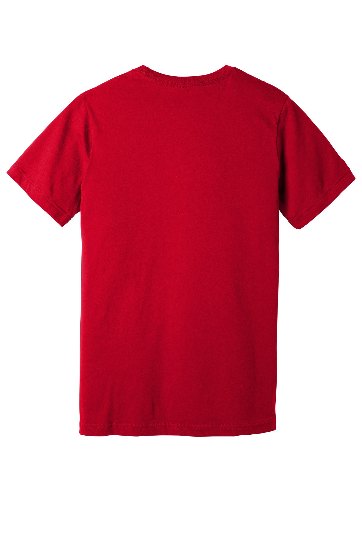 BELLA+CANVAS  Unisex Jersey Short Sleeve V-Neck Tee - Red