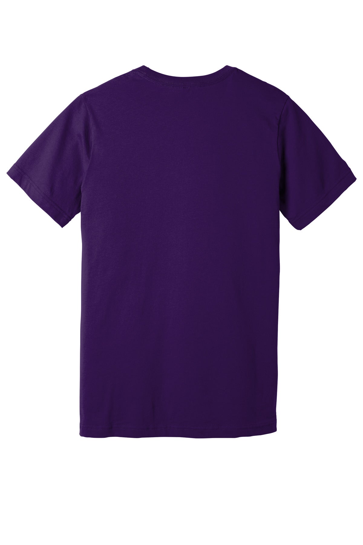 BELLA+CANVAS  Unisex Jersey Short Sleeve V-Neck Tee - Team Purple