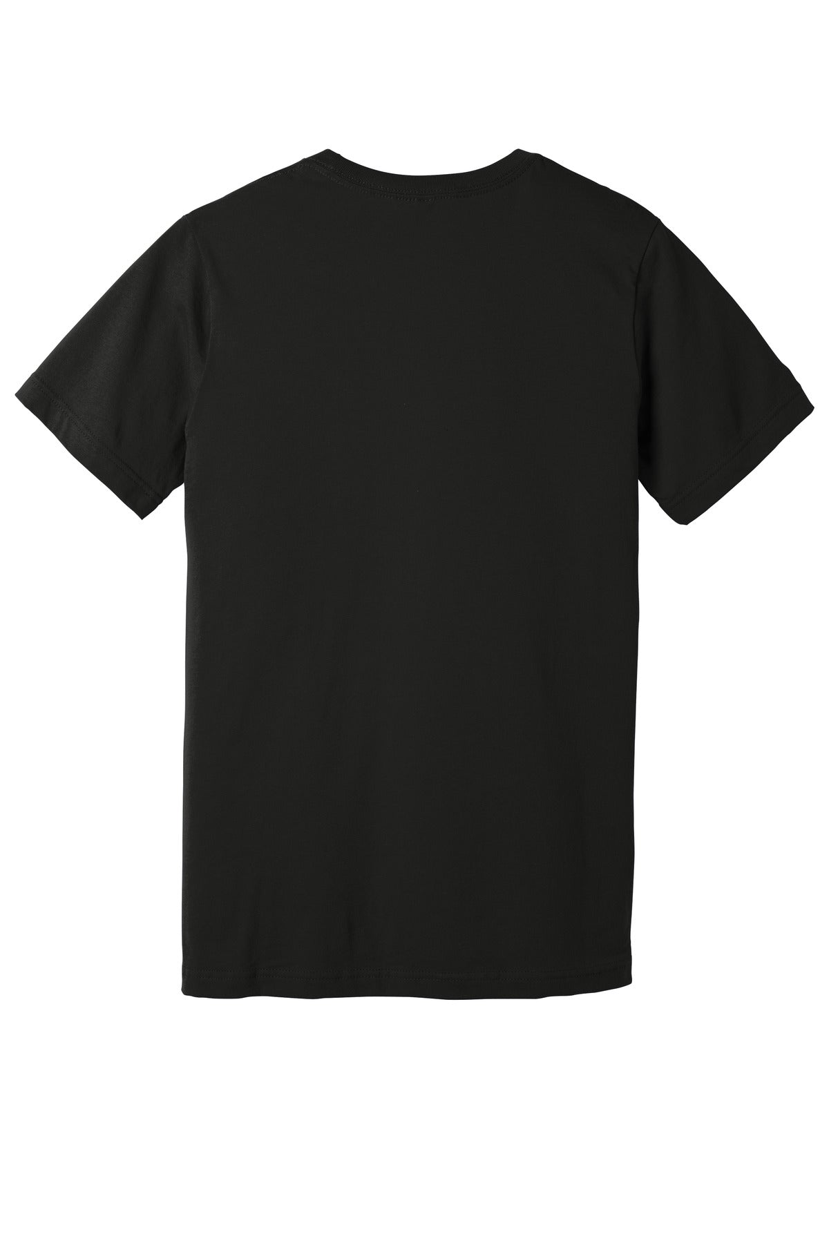 BELLA+CANVAS  Unisex Jersey Short Sleeve V-Neck Tee - Vintage Black