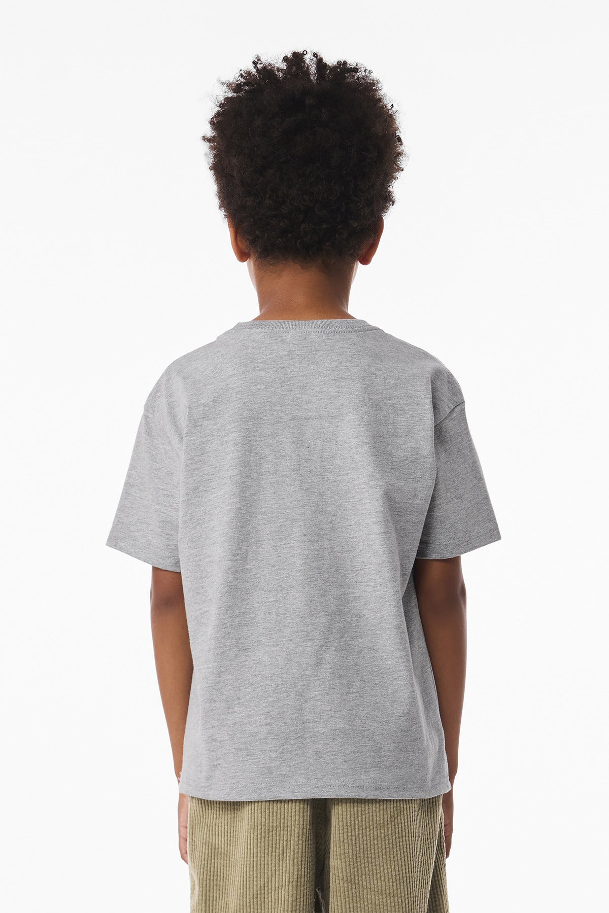 BELLA+CANVAS Youth 6-Ounce Heavyweight Tee - Athletic Heather