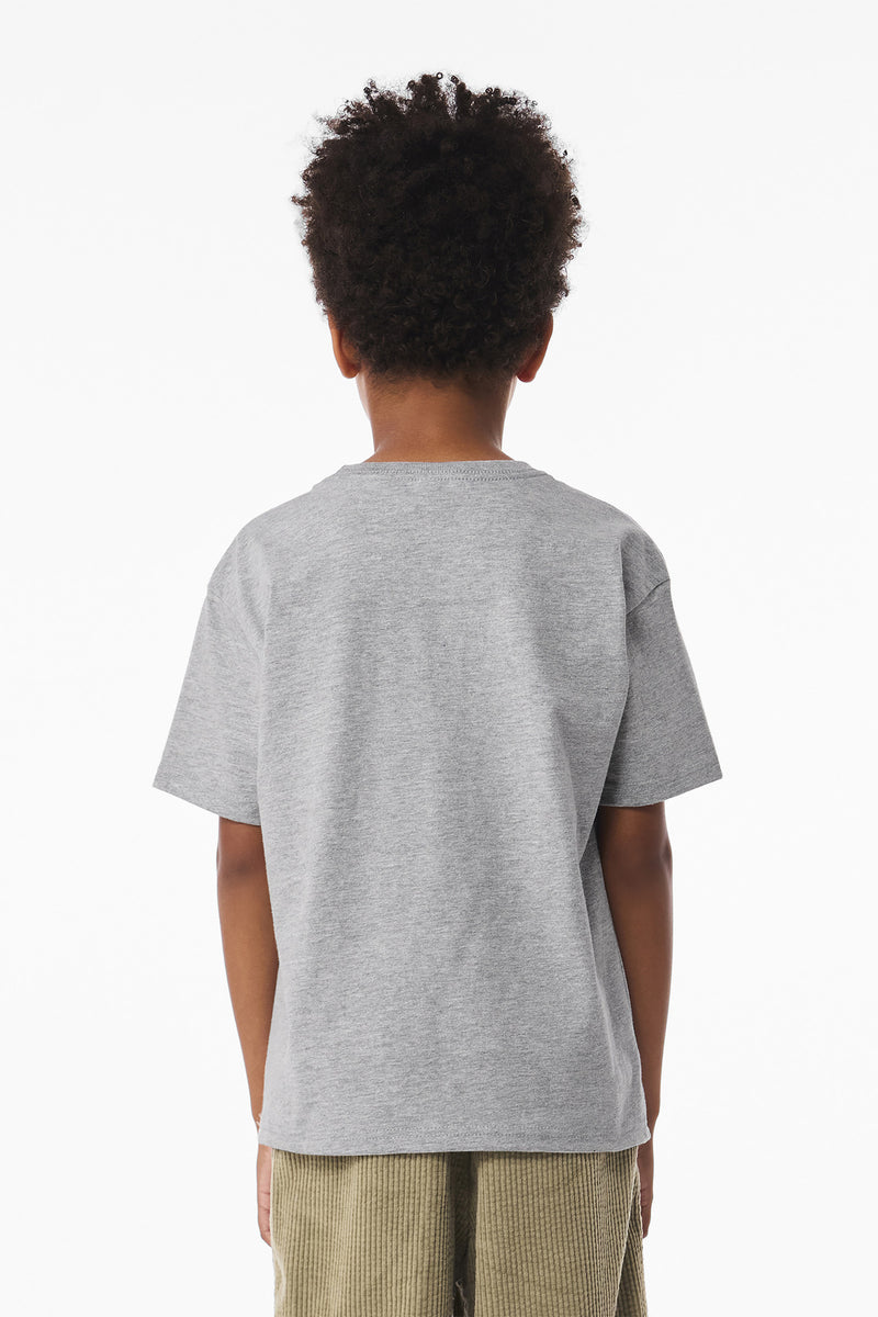 BELLA+CANVAS Youth 6-Ounce Heavyweight Tee - Athletic Heather
