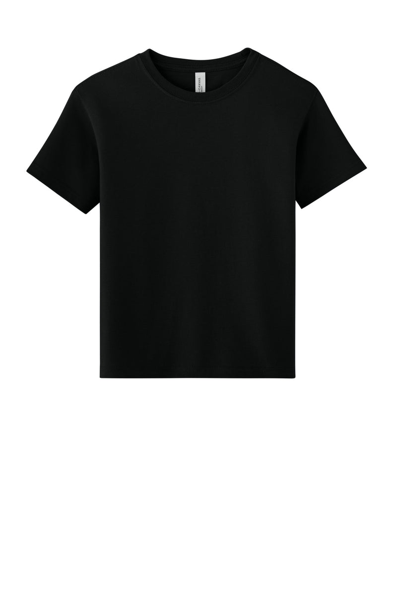 BELLA+CANVAS Youth 6-Ounce Heavyweight Tee - Black