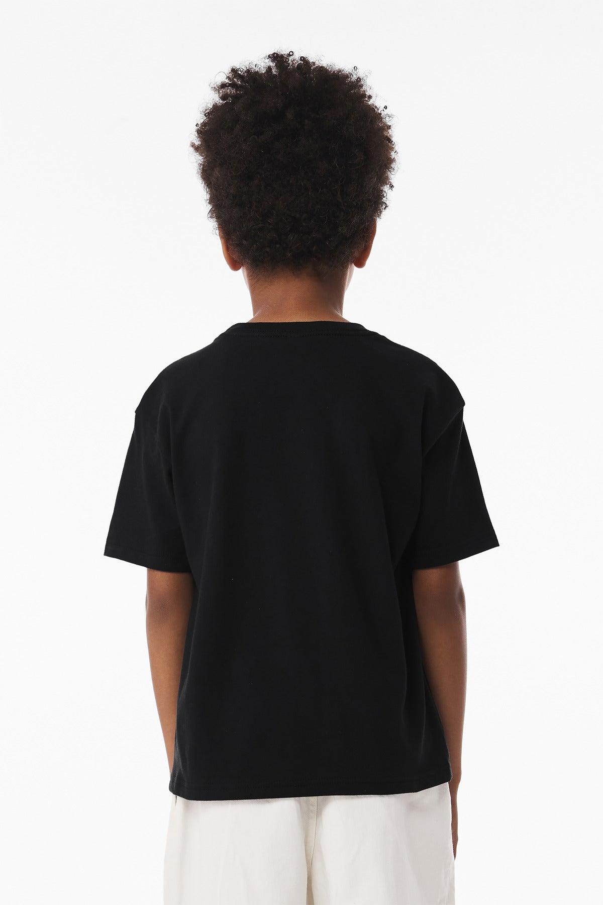 BELLA+CANVAS Youth 6-Ounce Heavyweight Tee - Black