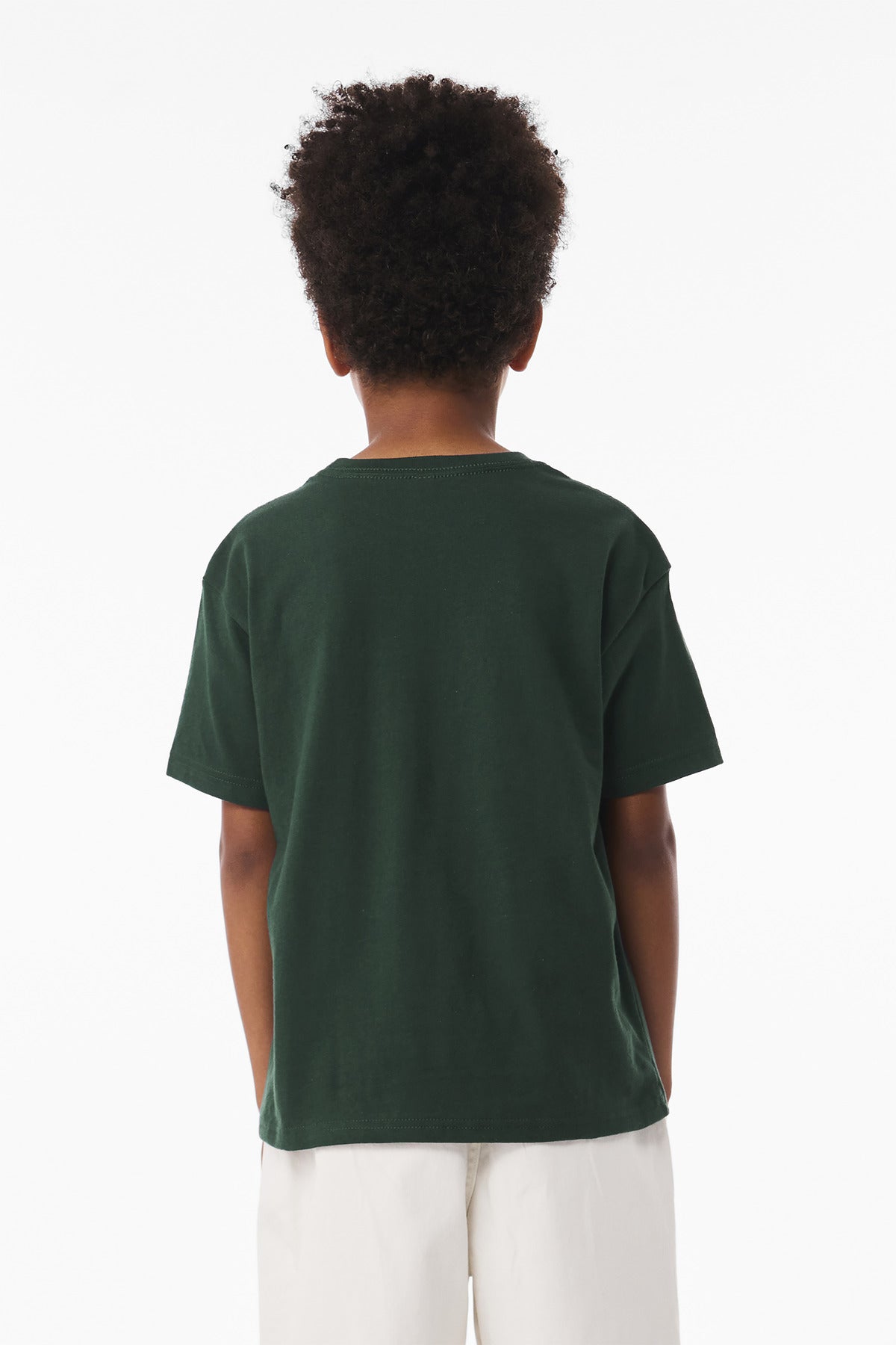 BELLA+CANVAS Youth 6-Ounce Heavyweight Tee - Forest