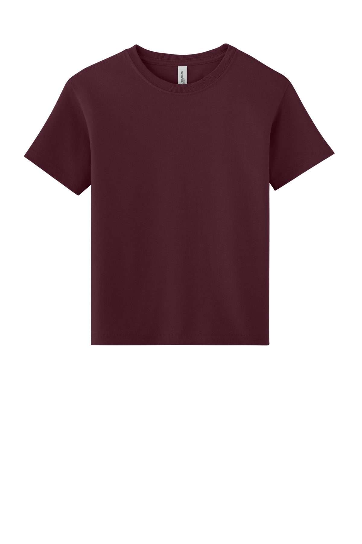 BELLA+CANVAS Youth 6-Ounce Heavyweight Tee - Maroon