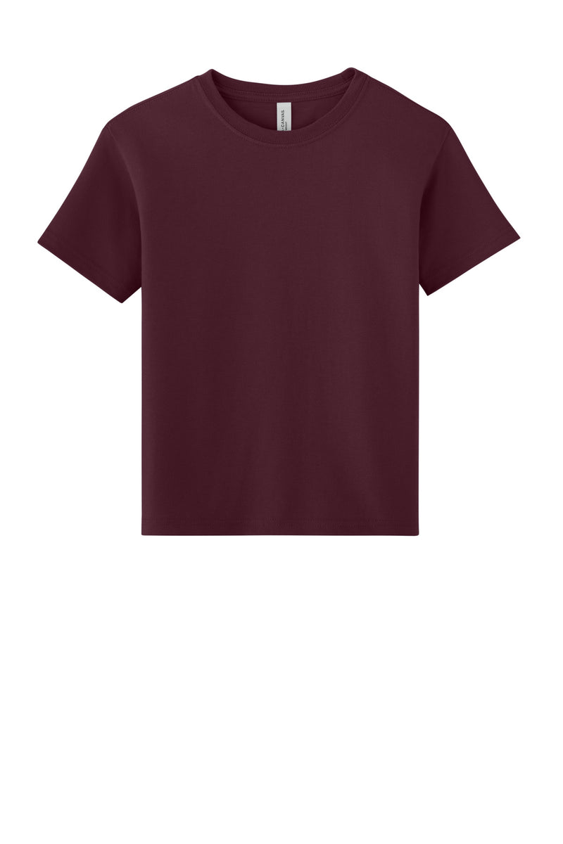 BELLA+CANVAS Youth 6-Ounce Heavyweight Tee - Maroon