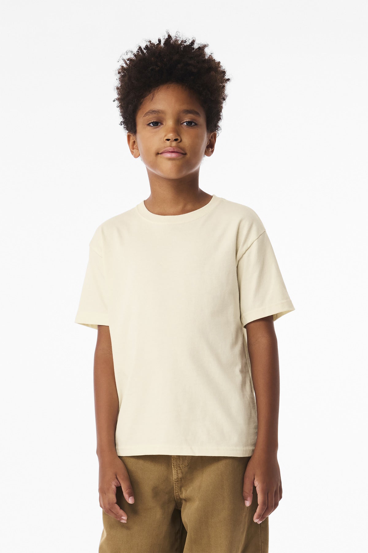 BELLA+CANVAS Youth 6-Ounce Heavyweight Tee - Natural