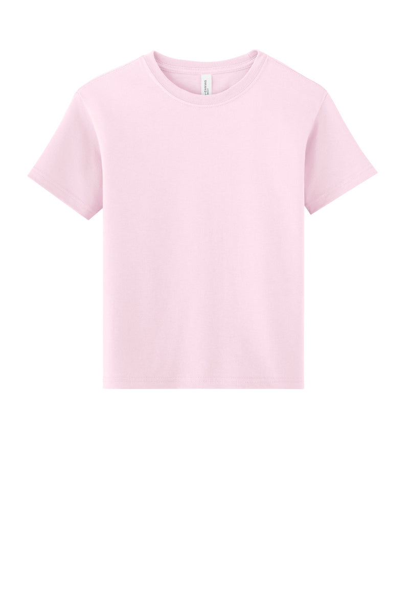 BELLA+CANVAS Youth 6-Ounce Heavyweight Tee - Soft Pink