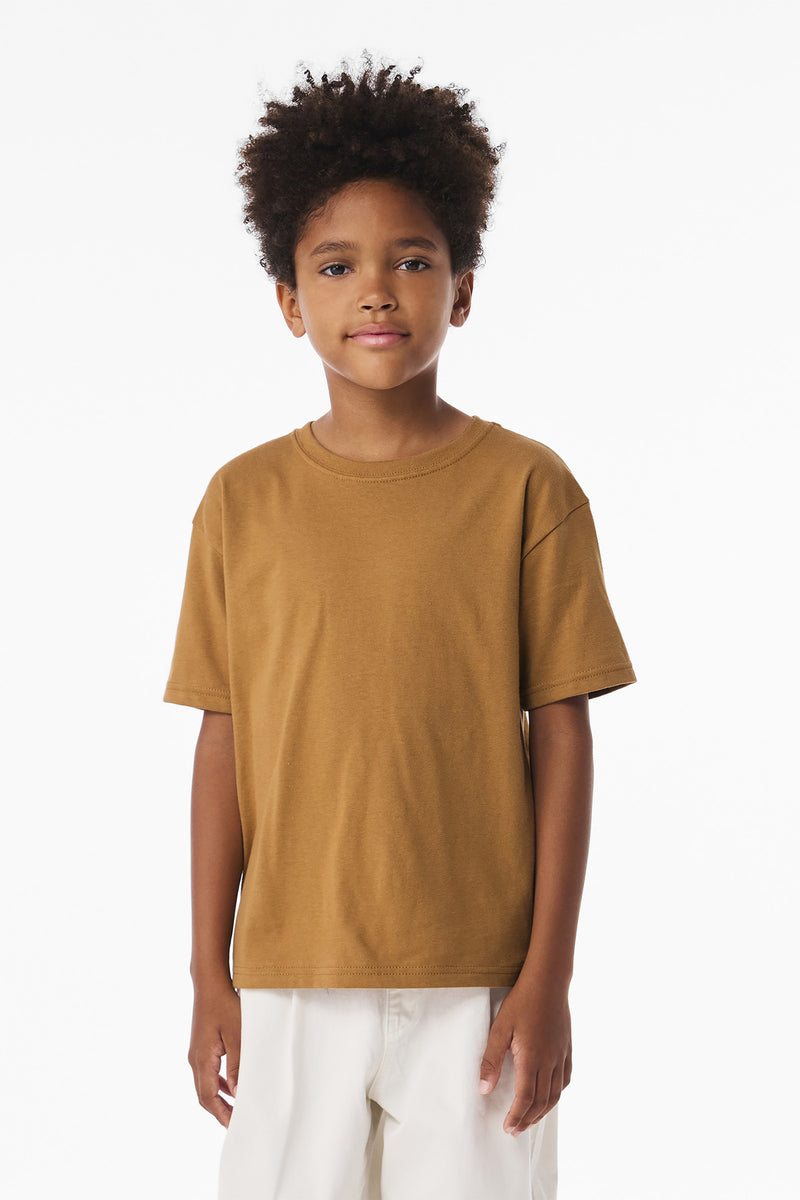 BELLA+CANVAS Youth 6-Ounce Heavyweight Tee - Toast