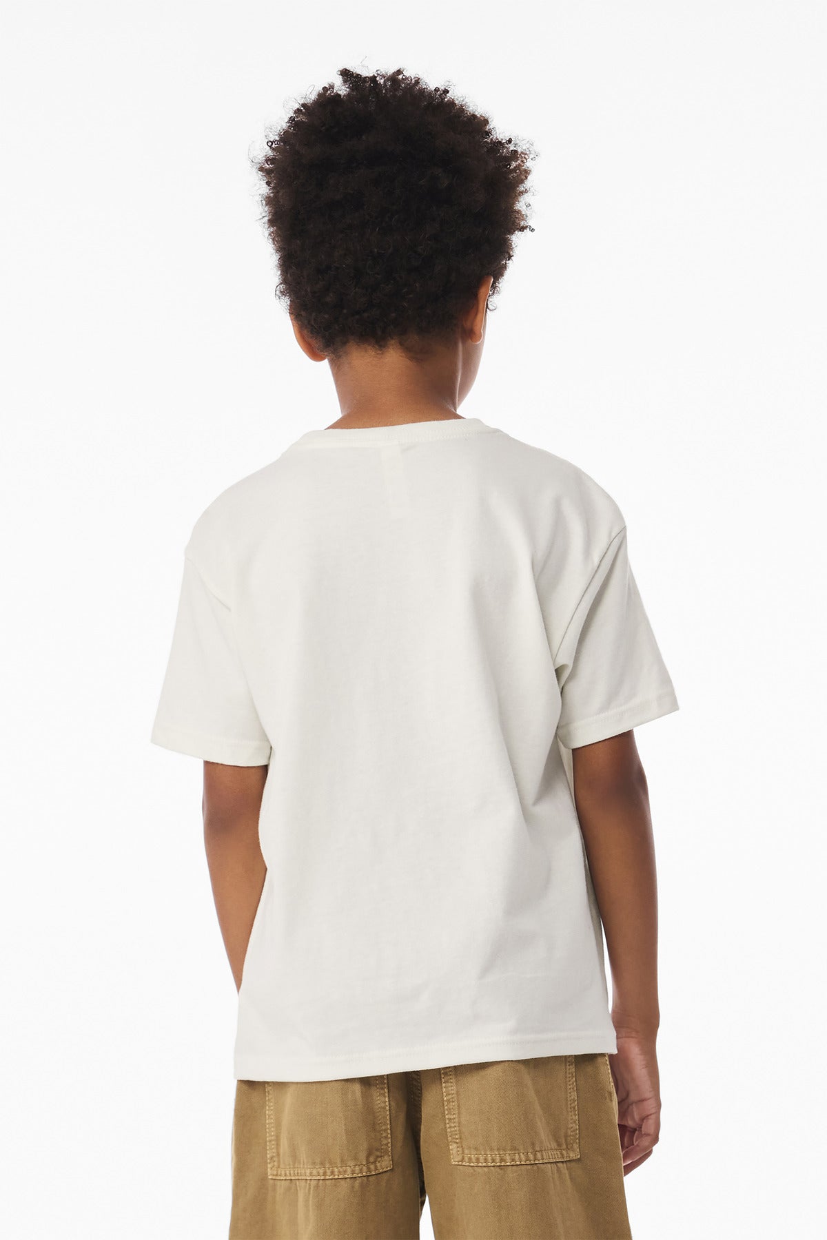 BELLA+CANVAS Youth 6-Ounce Heavyweight Tee - Vintage White