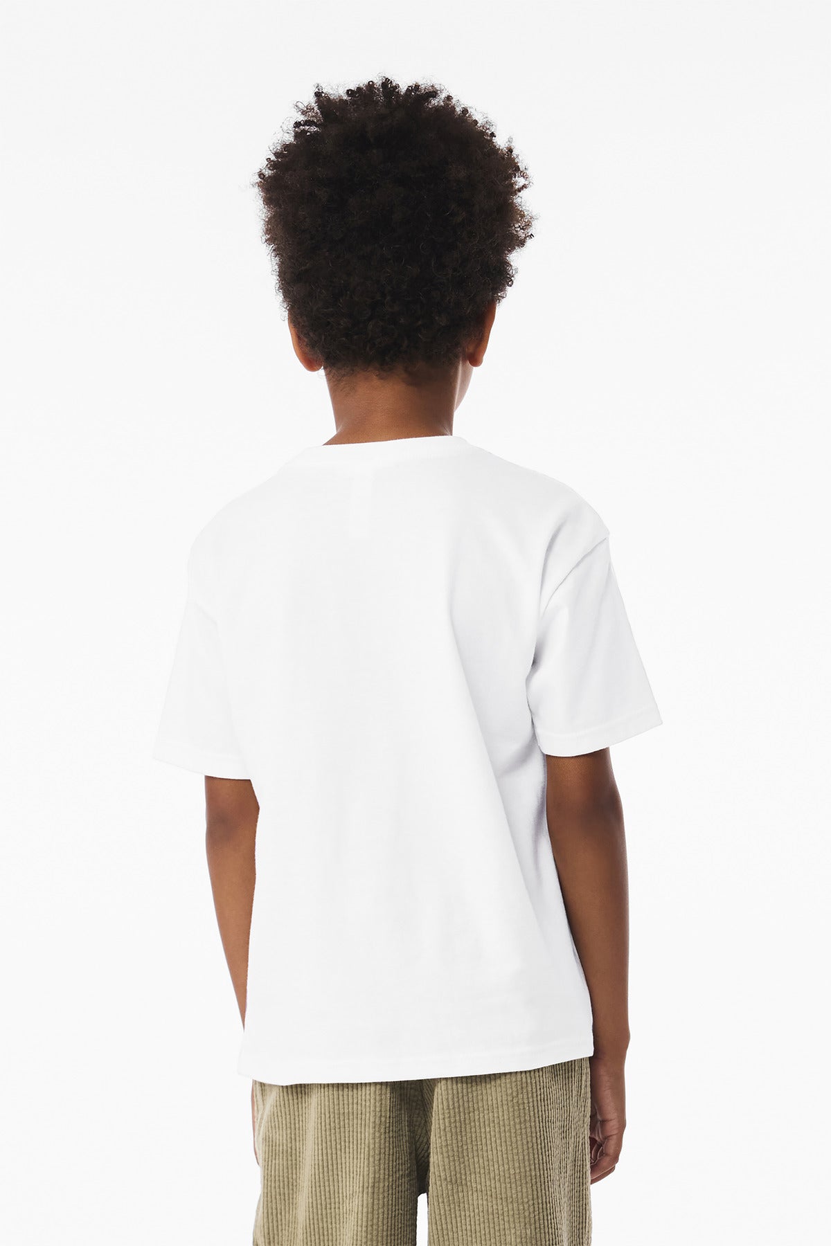 BELLA+CANVAS Youth 6-Ounce Heavyweight Tee - White