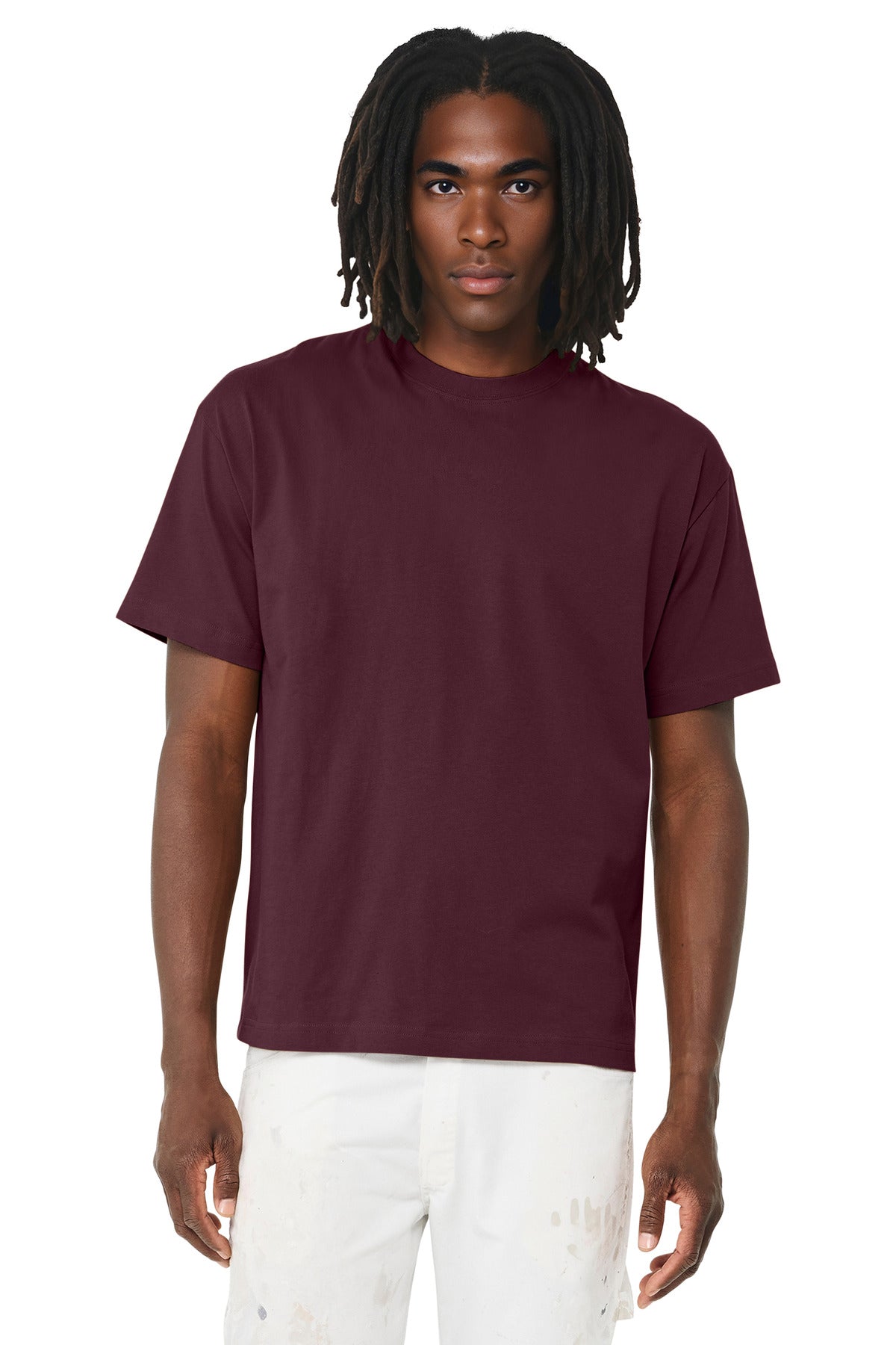 BELLA+CANVAS Unisex 6-Ounce Heavyweight Tee - Maroon