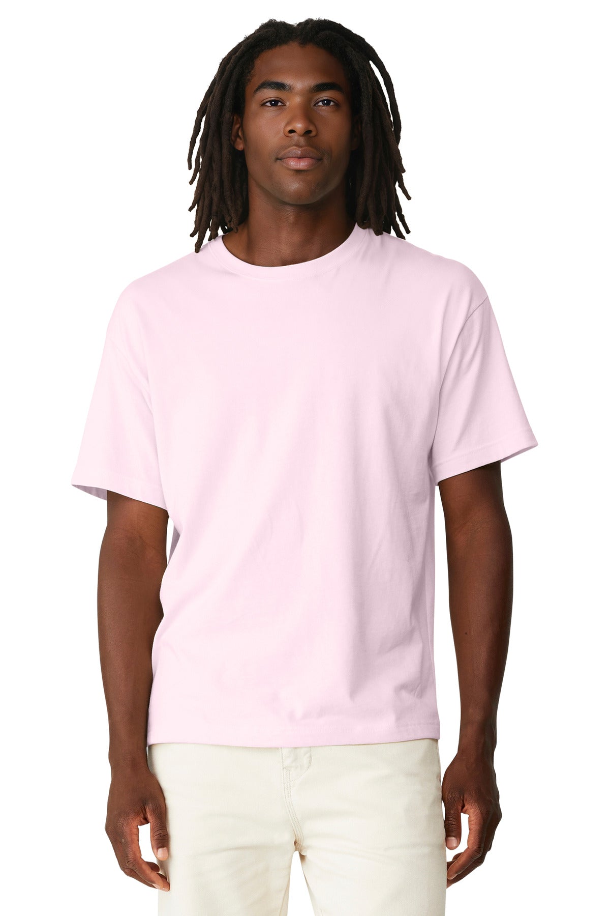 BELLA+CANVAS Unisex 6-Ounce Heavyweight Tee - Soft Pink