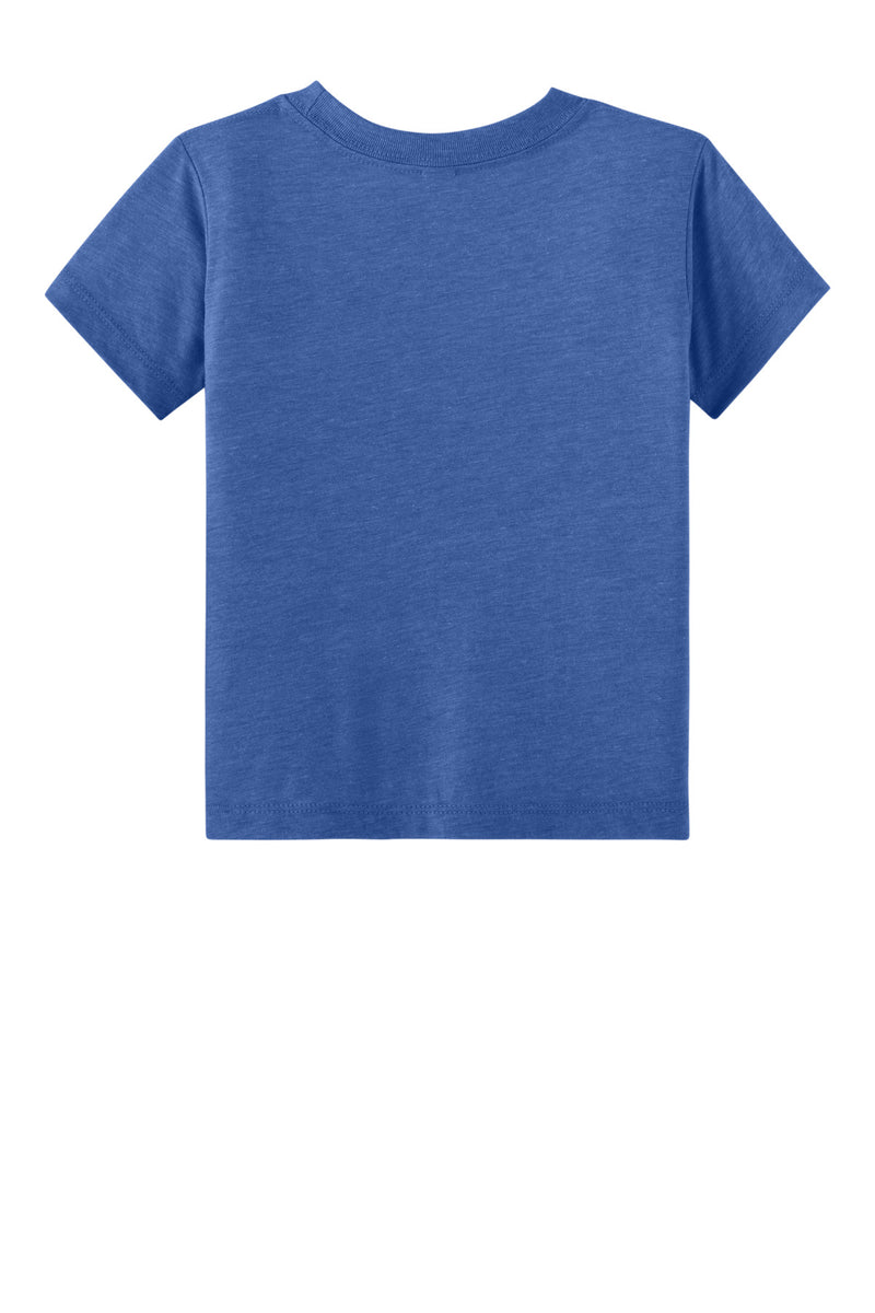BELLA+CANVAS Toddler Triblend Short Sleeve Tee - Blue Triblend