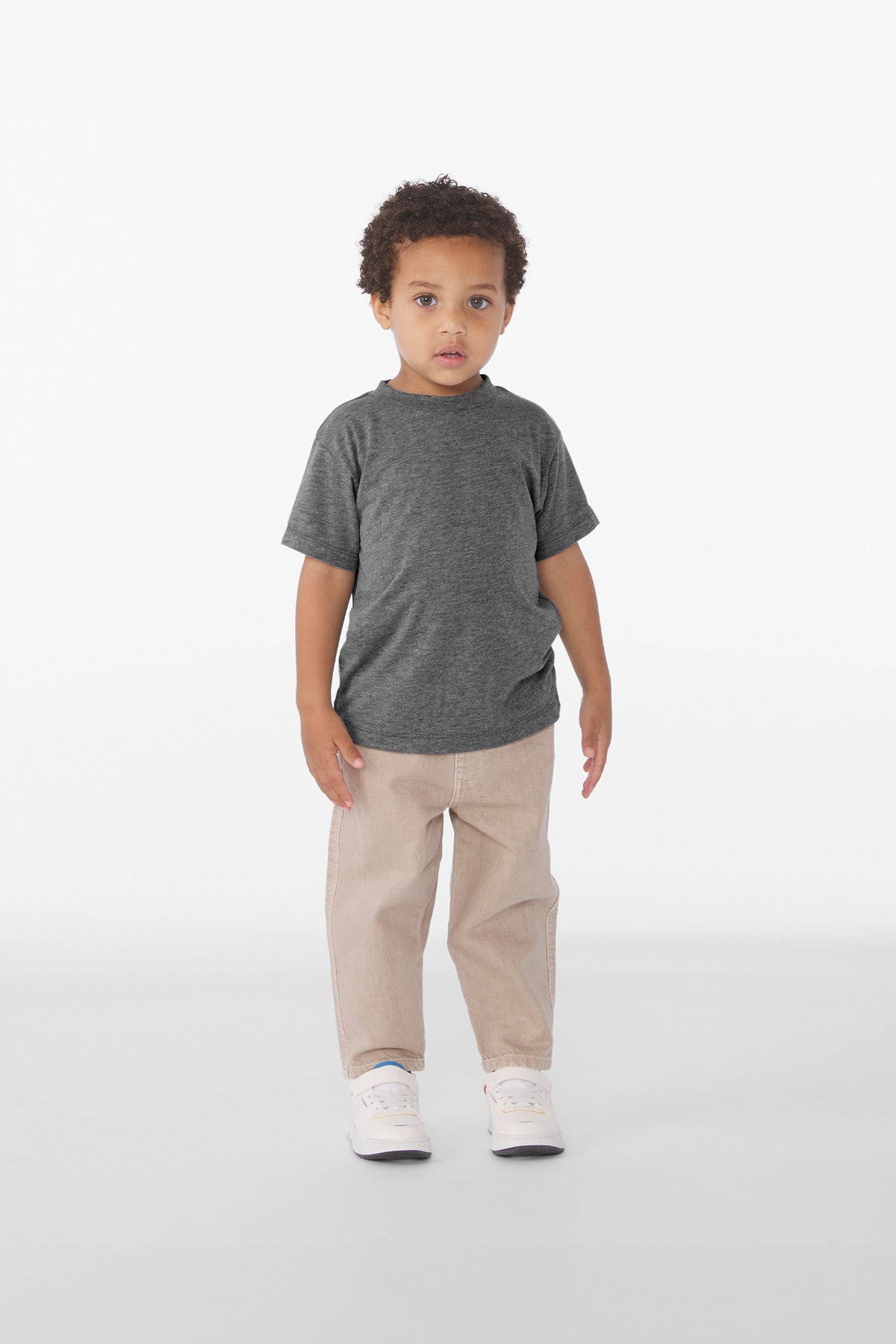 BELLA+CANVAS Toddler Triblend Short Sleeve Tee - Grey Triblend