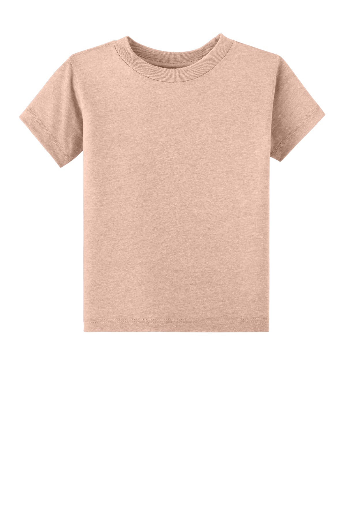 BELLA+CANVAS Toddler Triblend Short Sleeve Tee - Peach Triblend