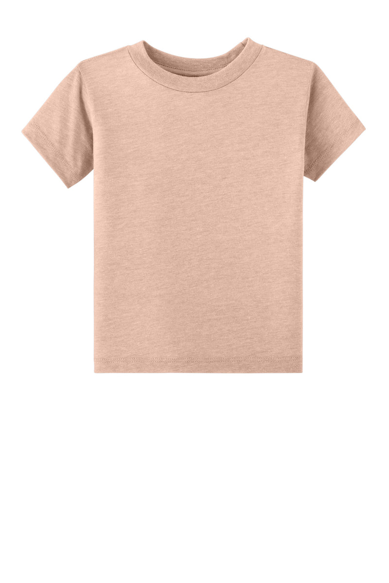 BELLA+CANVAS Toddler Triblend Short Sleeve Tee - Peach Triblend