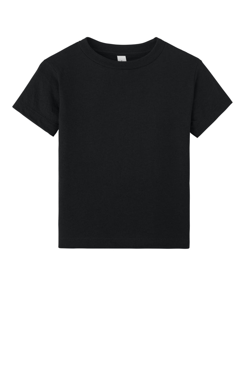 BELLA+CANVAS Toddler Triblend Short Sleeve Tee - Solid Black Triblend
