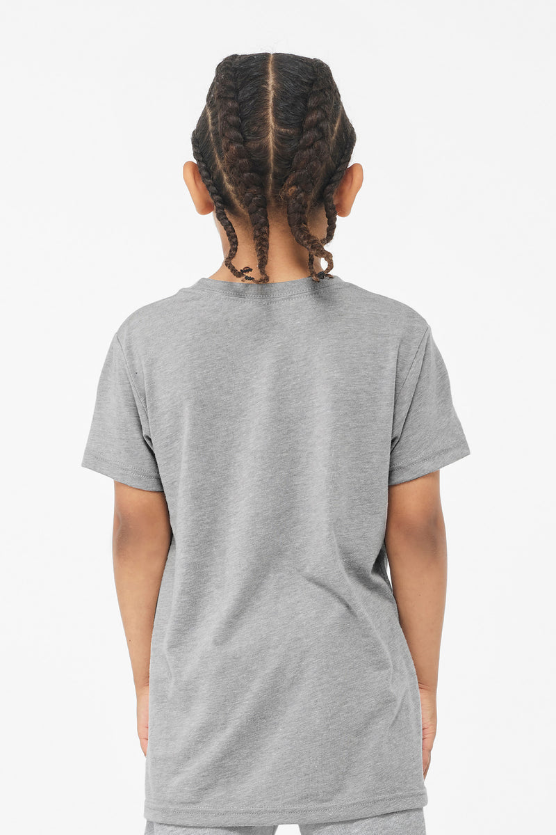 BELLA+CANVAS  Youth Triblend Short Sleeve Tee - Athletic Grey Triblend
