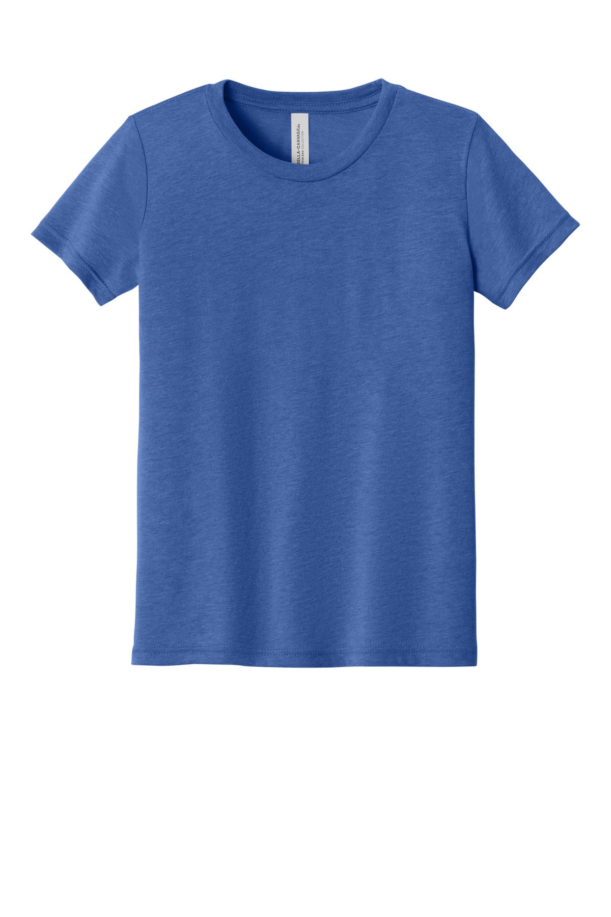 BELLA+CANVAS  Youth Triblend Short Sleeve Tee - Blue Triblend