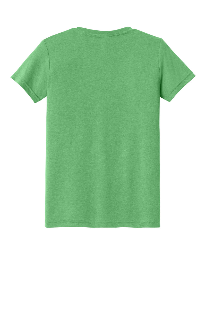BELLA+CANVAS  Youth Triblend Short Sleeve Tee - Green Triblend