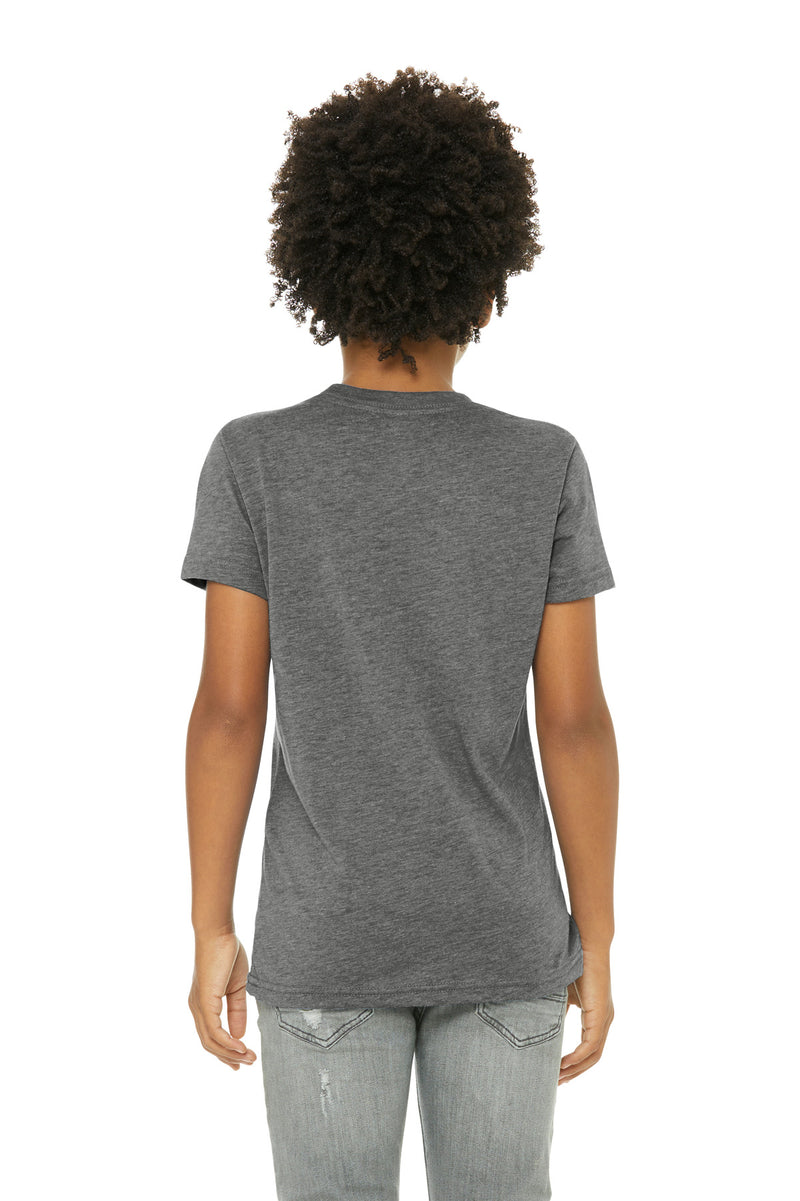 BELLA+CANVAS  Youth Triblend Short Sleeve Tee - Grey Triblend