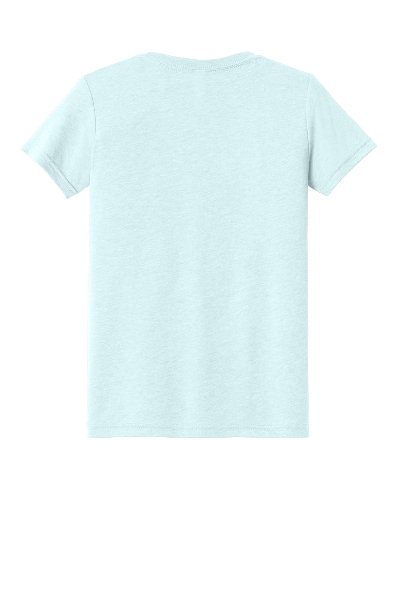 BELLA+CANVAS  Youth Triblend Short Sleeve Tee - Ice Blue Triblend