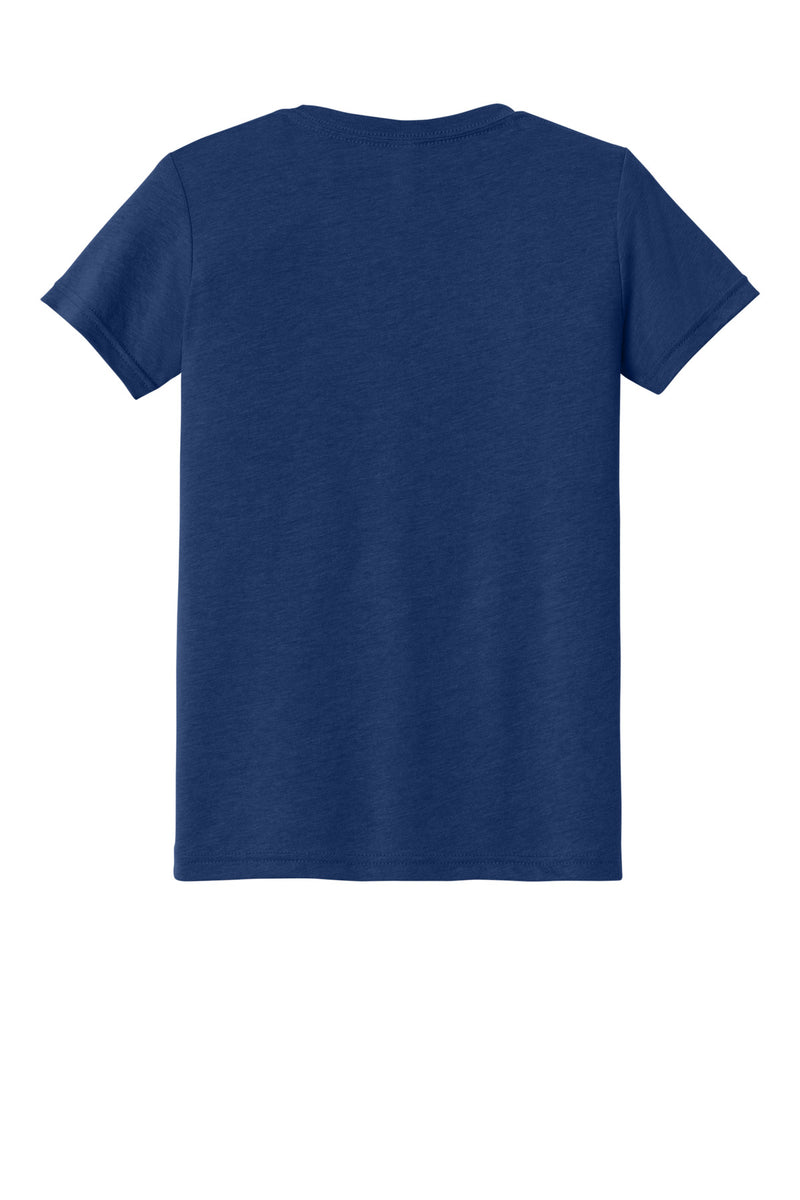 BELLA+CANVAS  Youth Triblend Short Sleeve Tee - Navy Triblend