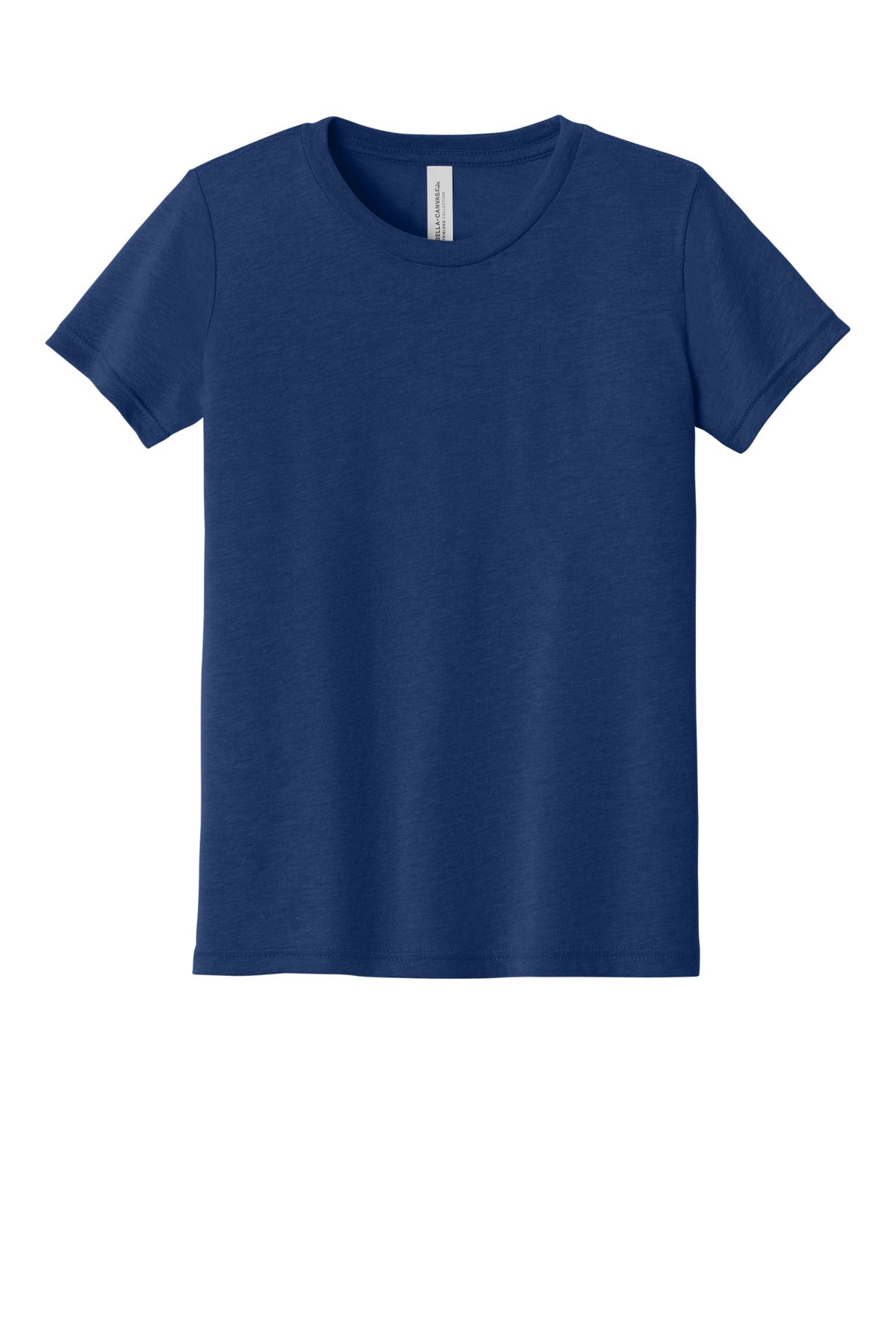 BELLA+CANVAS  Youth Triblend Short Sleeve Tee - Navy Triblend