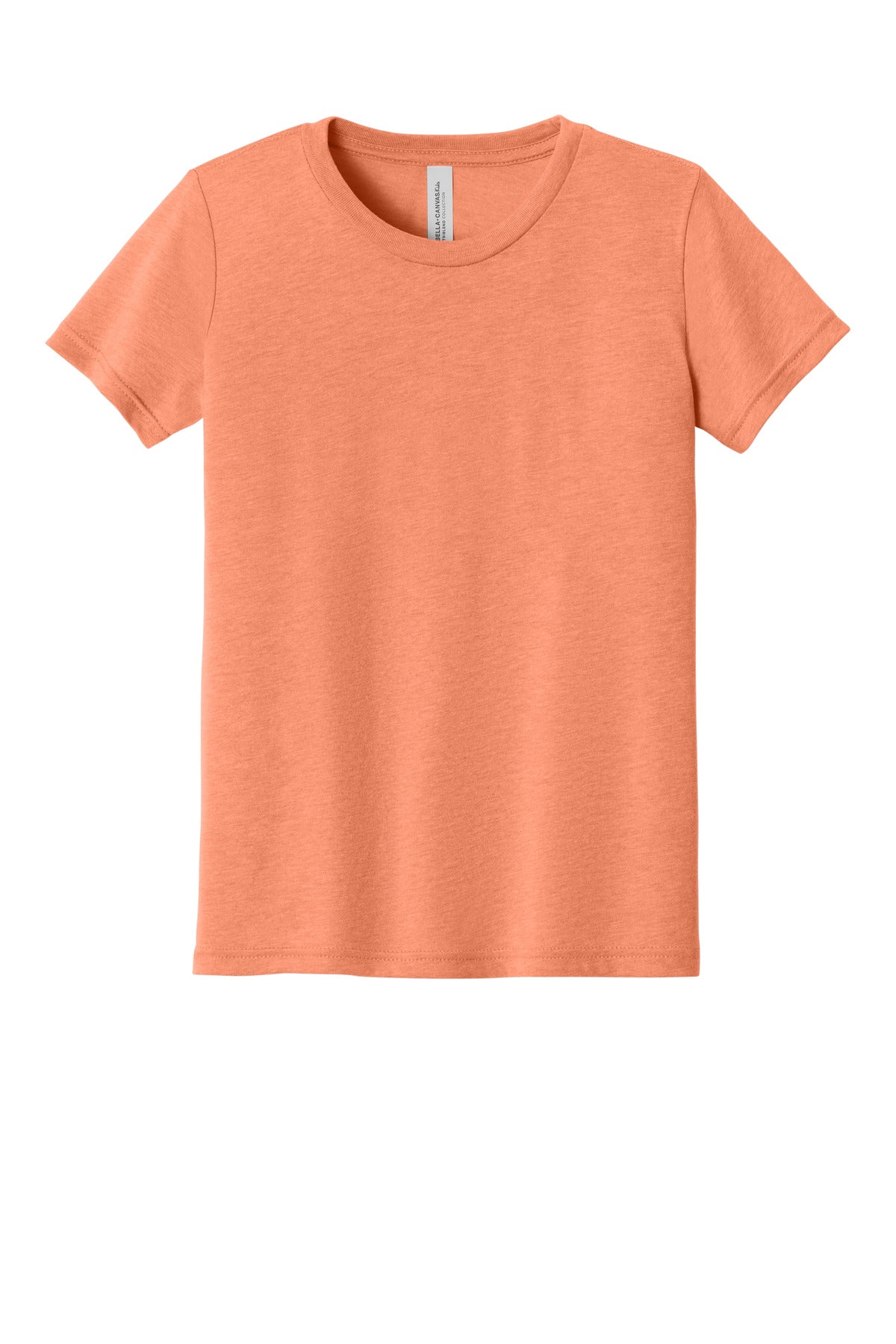 BELLA+CANVAS  Youth Triblend Short Sleeve Tee - Orange Triblend