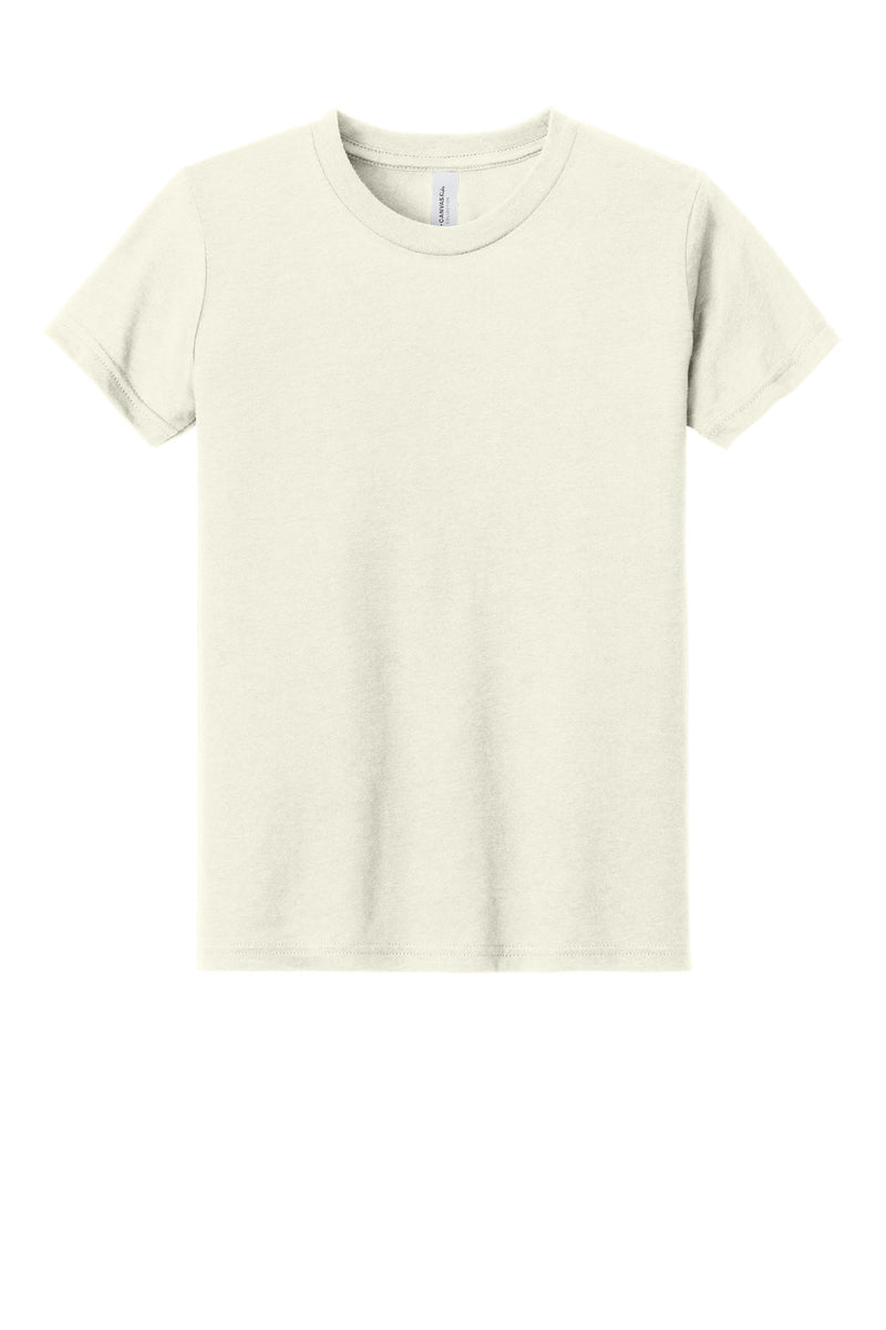 BELLA+CANVAS  Youth Triblend Short Sleeve Tee - Solid Natural Triblend