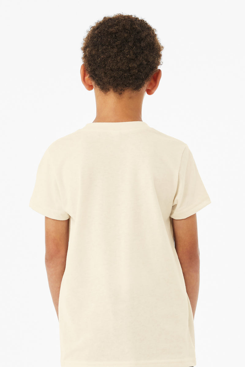 BELLA+CANVAS  Youth Triblend Short Sleeve Tee - Solid Natural Triblend