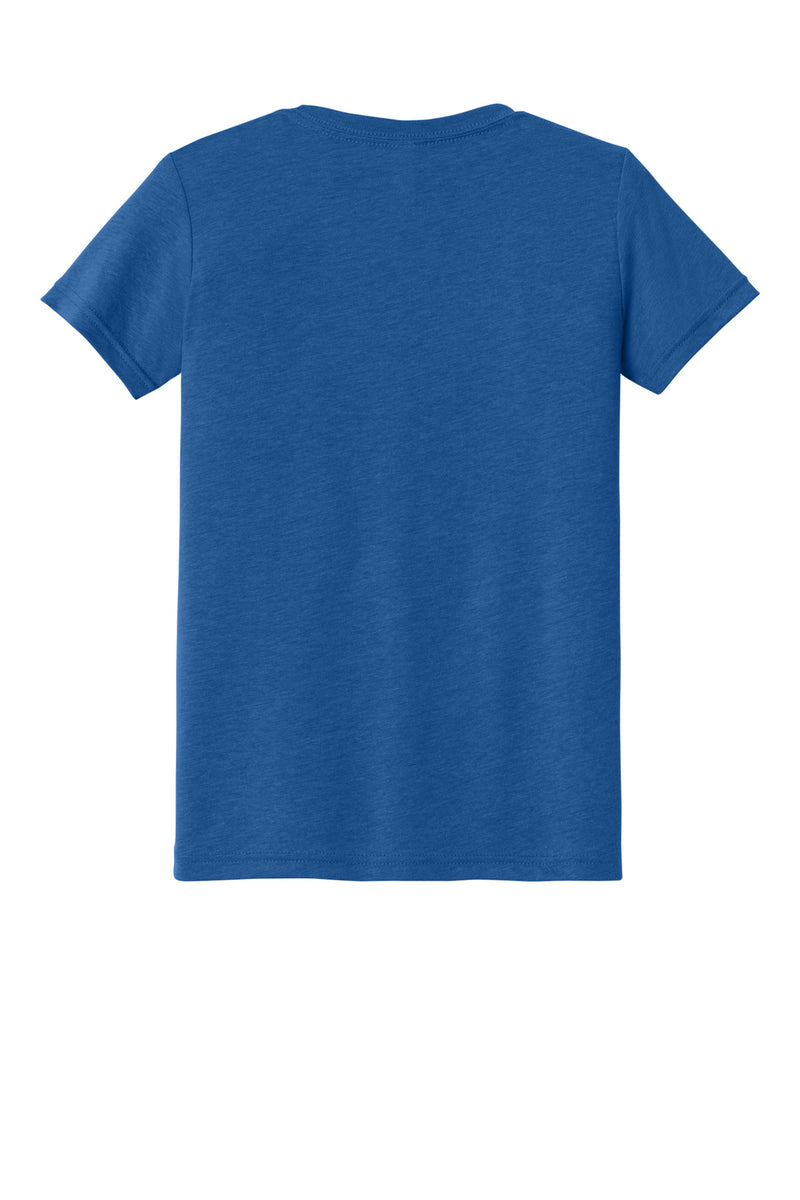 BELLA+CANVAS  Youth Triblend Short Sleeve Tee - True Royal Triblend