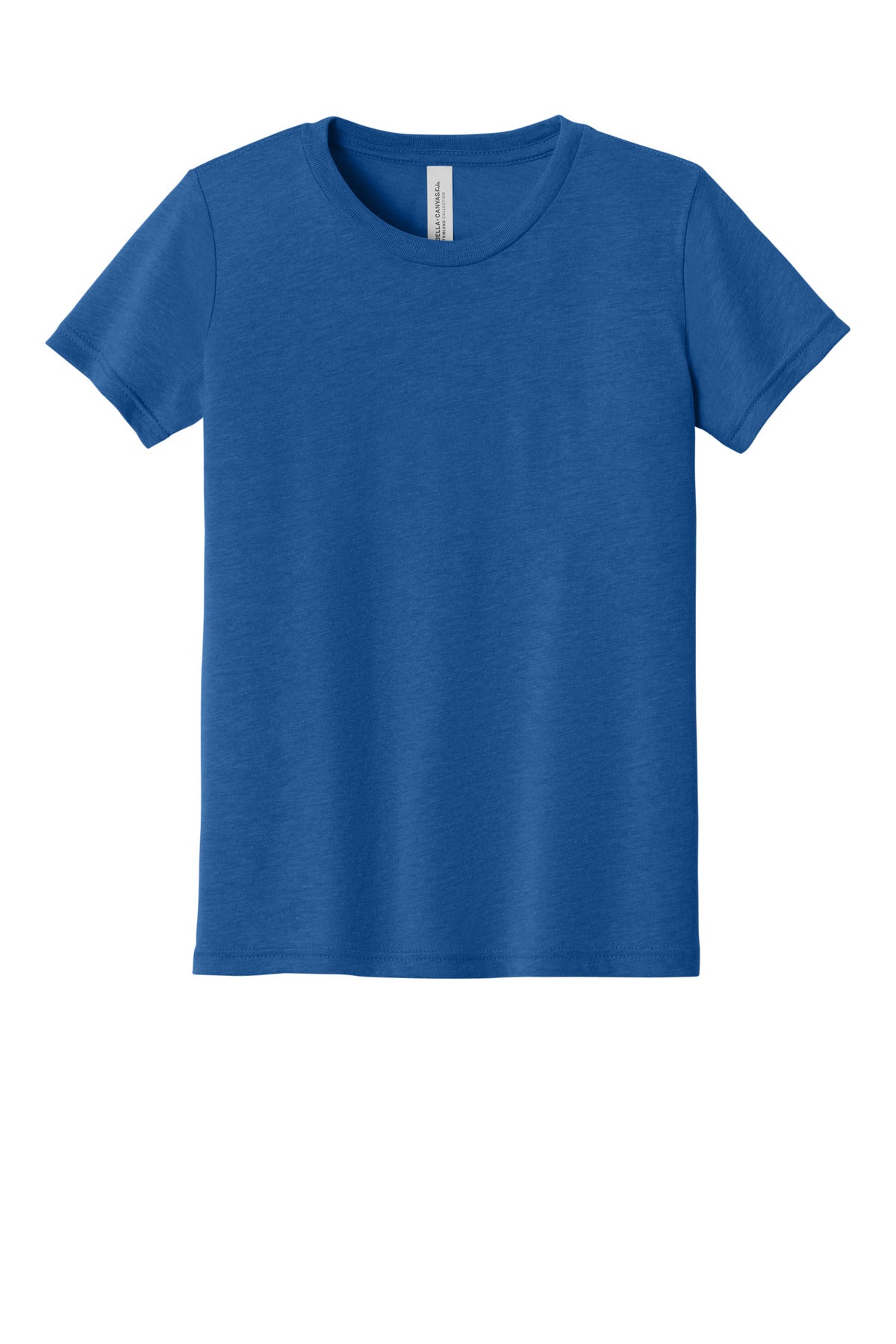 BELLA+CANVAS  Youth Triblend Short Sleeve Tee - True Royal Triblend
