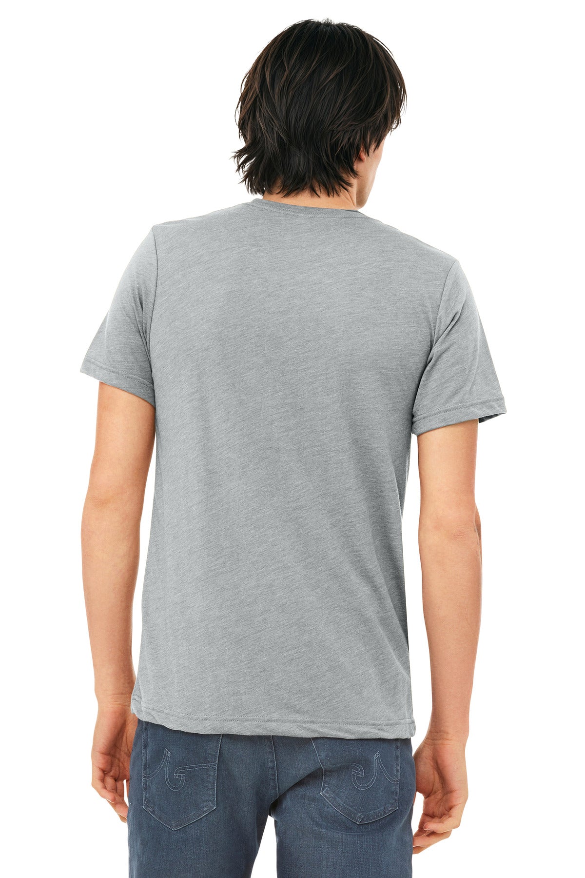 BELLA+CANVAS  Unisex Triblend Short Sleeve Tee - Athletic Grey Triblend