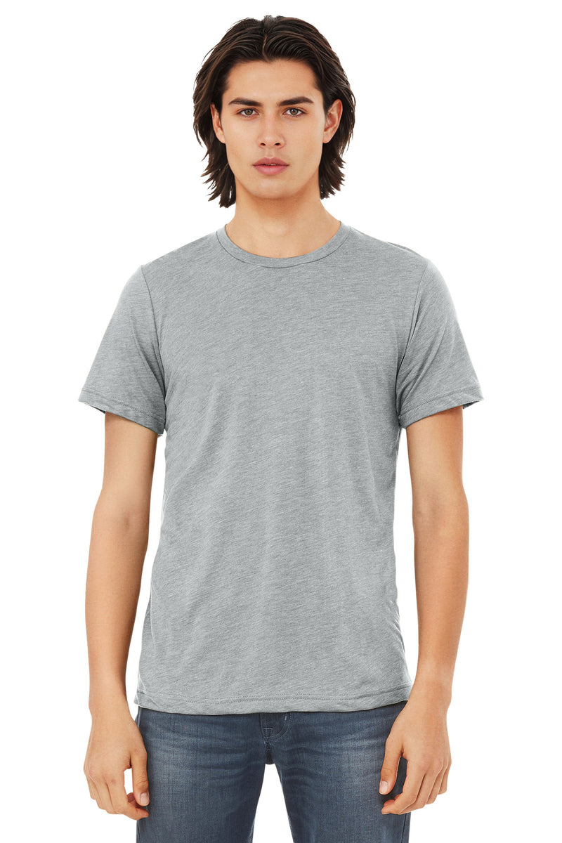 BELLA+CANVAS  Unisex Triblend Short Sleeve Tee - Athletic Grey Triblend