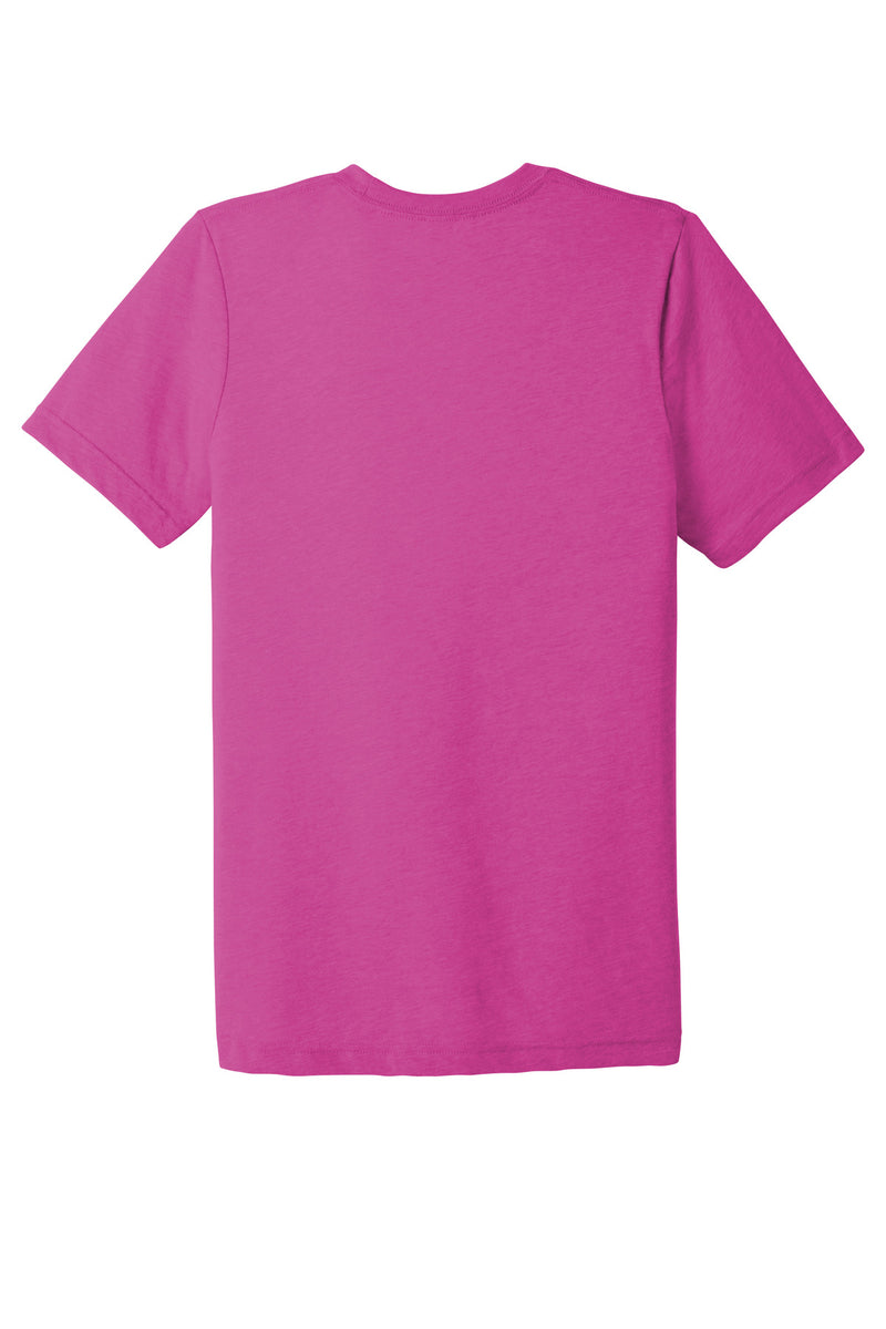 BELLA+CANVAS  Unisex Triblend Short Sleeve Tee - Berry Triblend