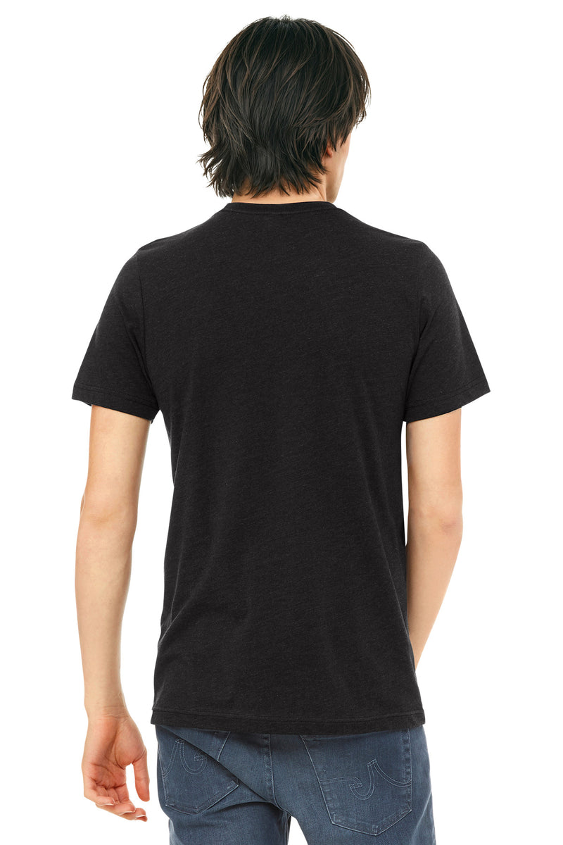 BELLA+CANVAS  Unisex Triblend Short Sleeve Tee - Black Heather Triblend