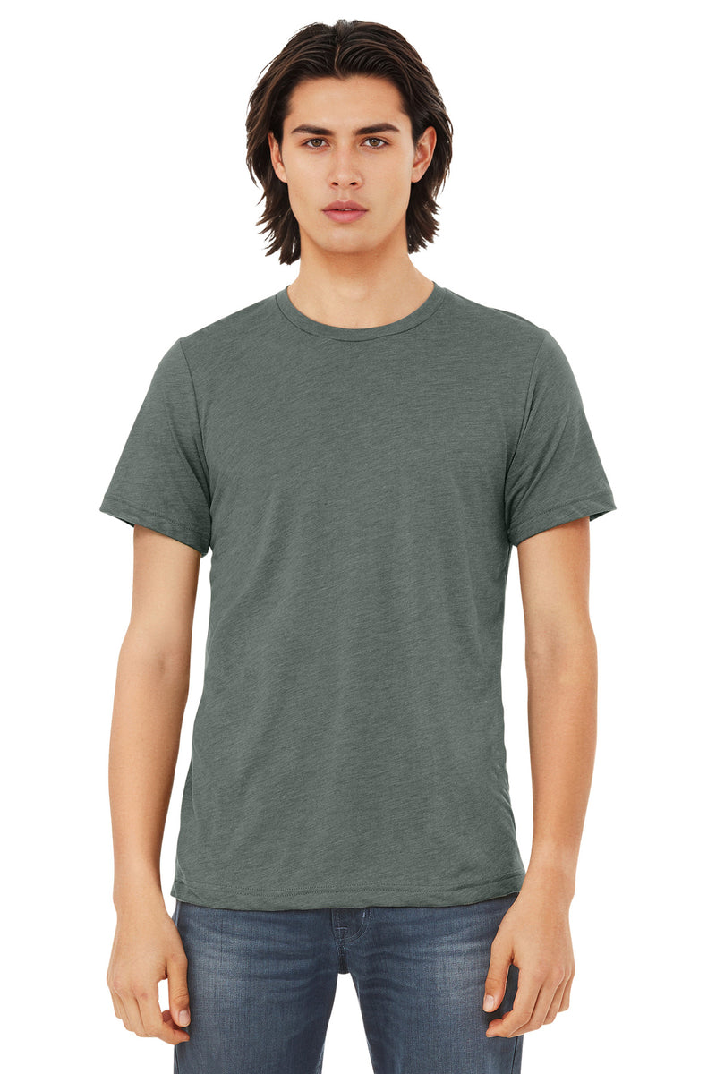 BELLA+CANVAS  Unisex Triblend Short Sleeve Tee - Blue Storm Triblend